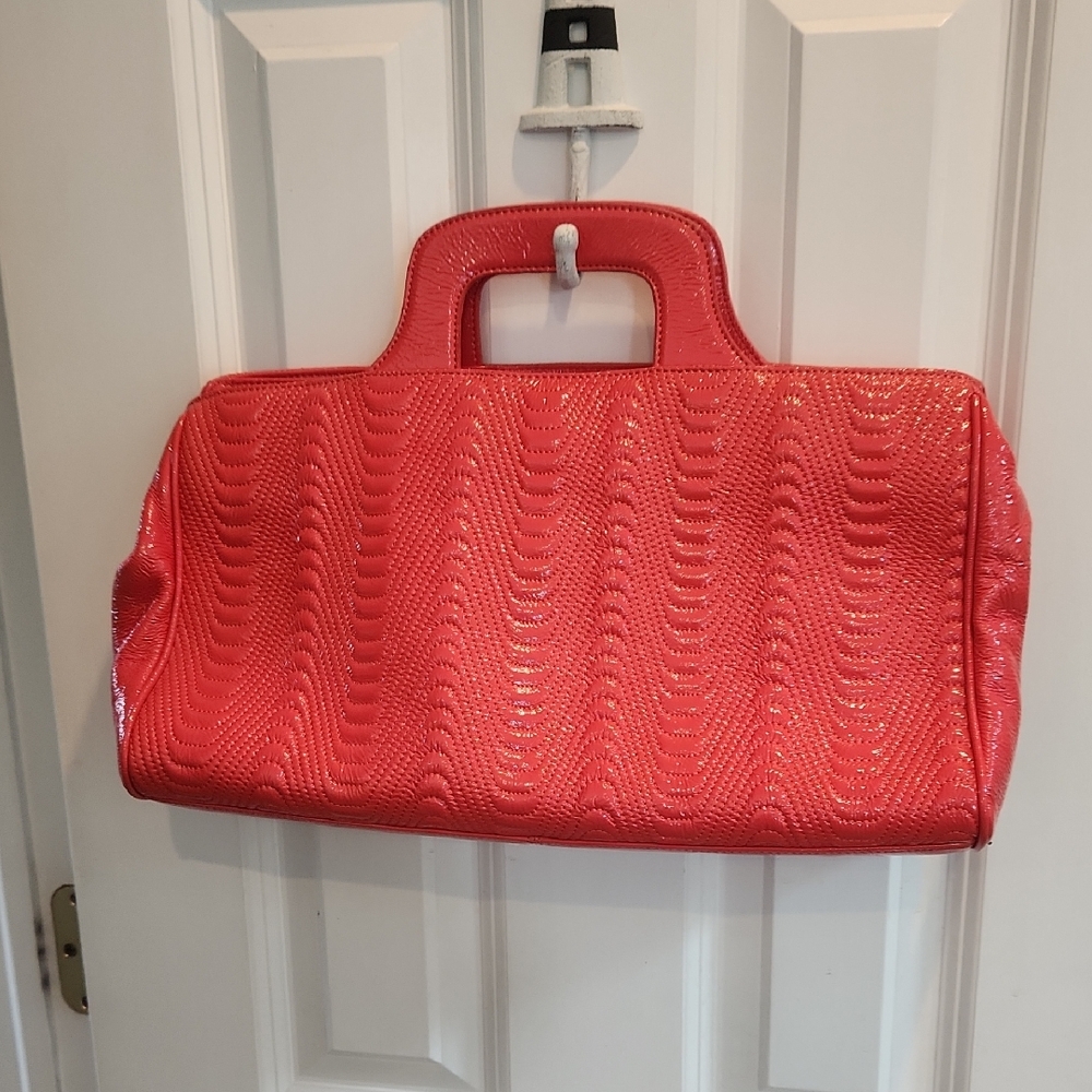 HOBO Vibrant Red Tote Bag